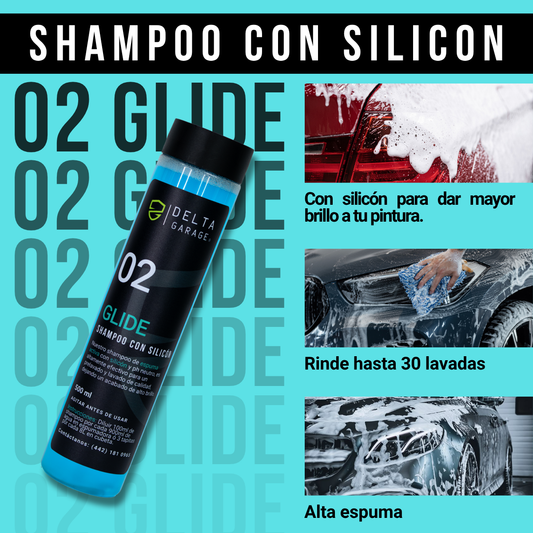 02 GLIDE - Shampoo con silicón