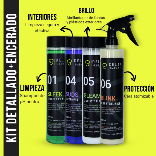Kit Detallado + Encerado