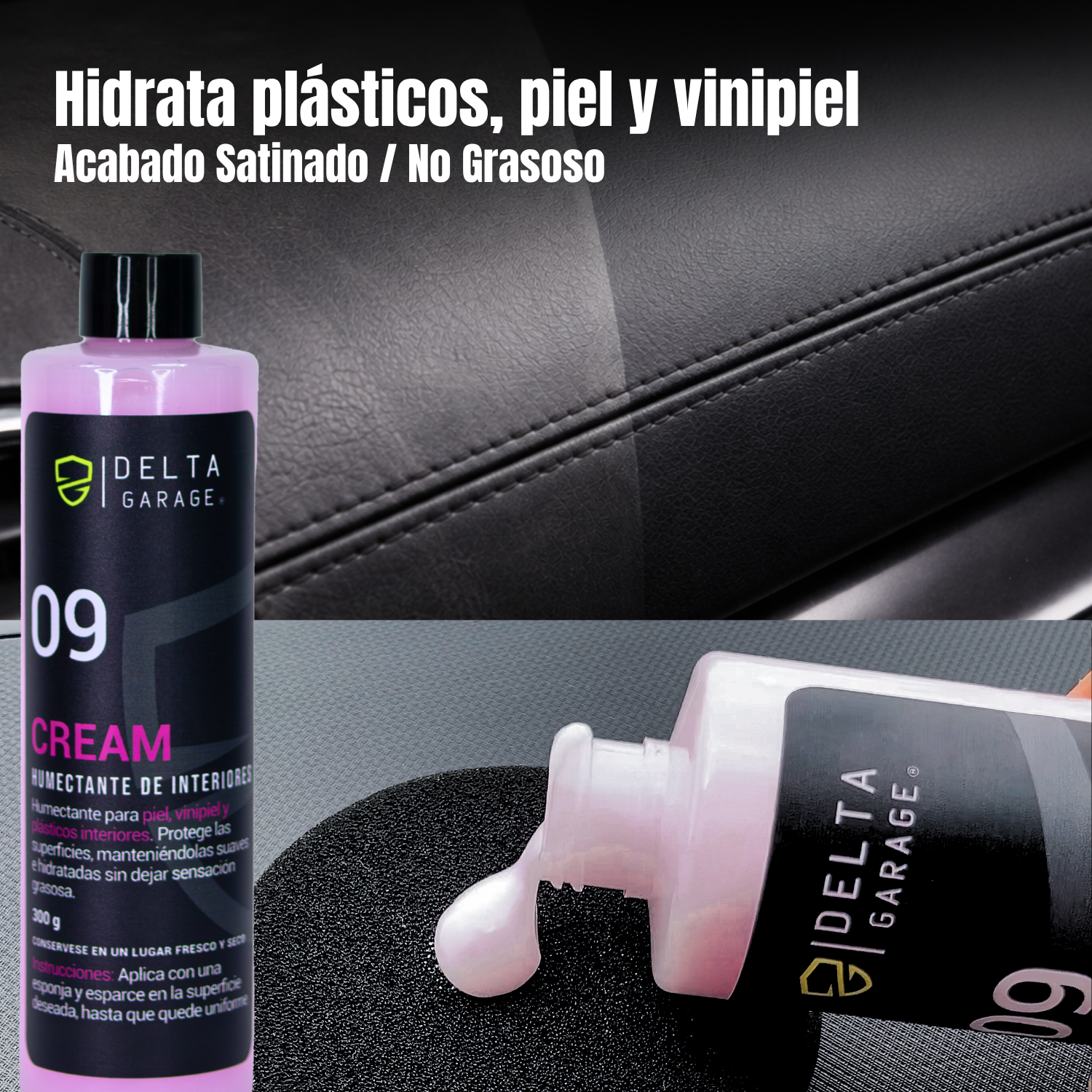 09 CREAM - Hidratador de Interiores
