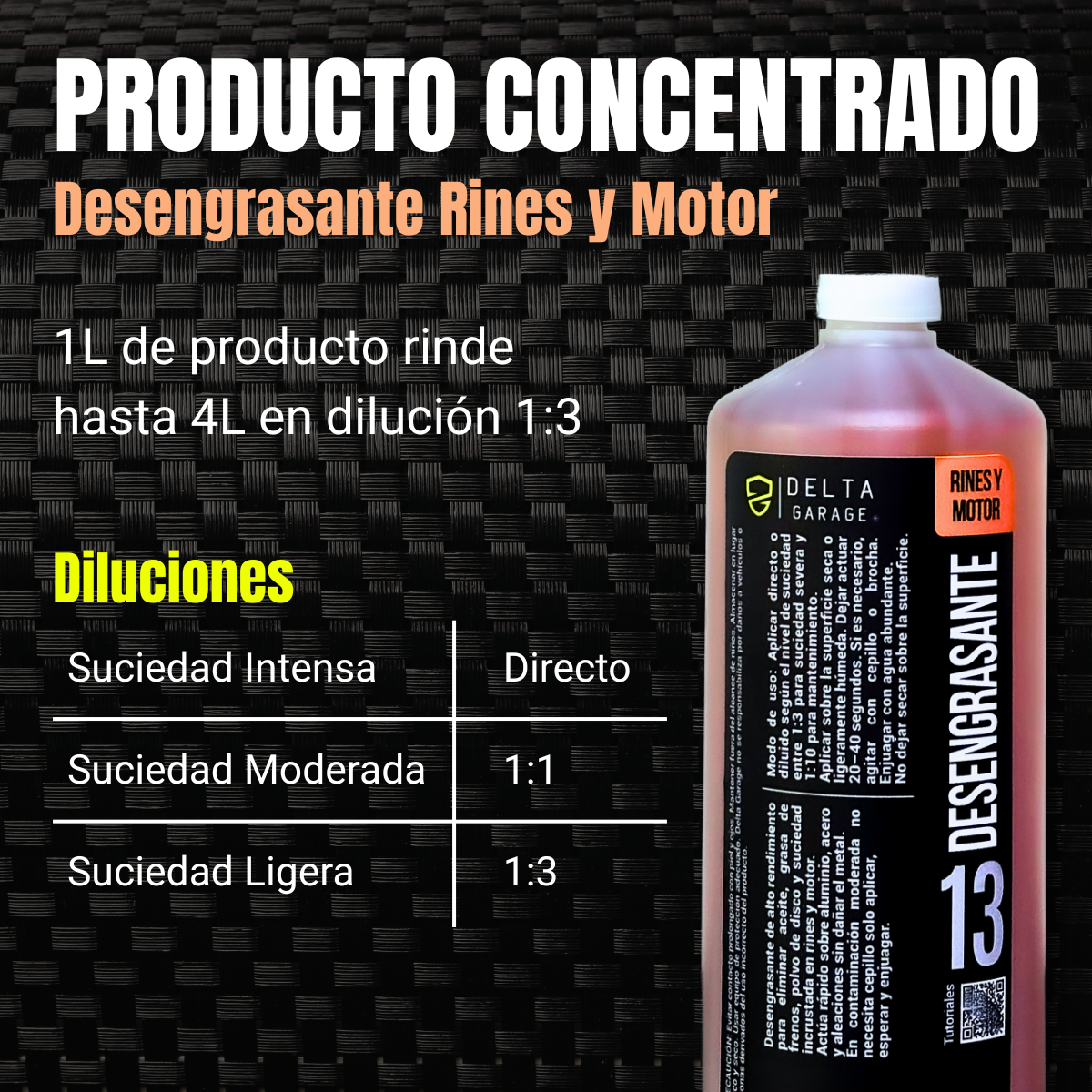 13 - Desengrasante de Rines y Motor