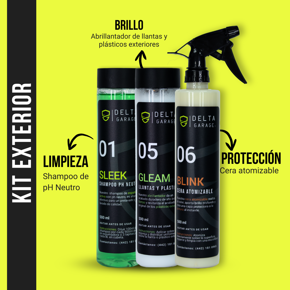 Kit Exterior + Cera GRATIS