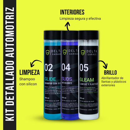 Kit Detallado Automotriz