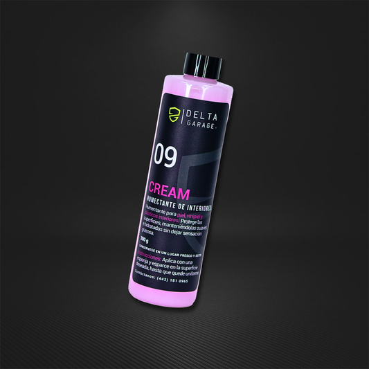 09 CREAM - Hidratador de Interiores
