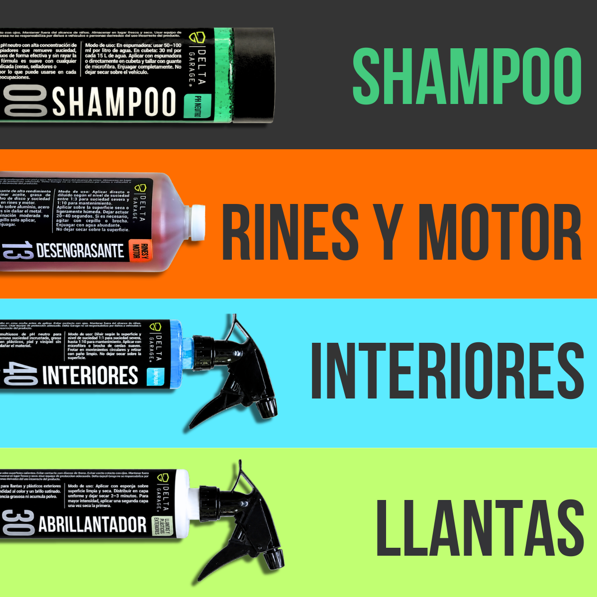 Kit Detallado Automotriz Básico